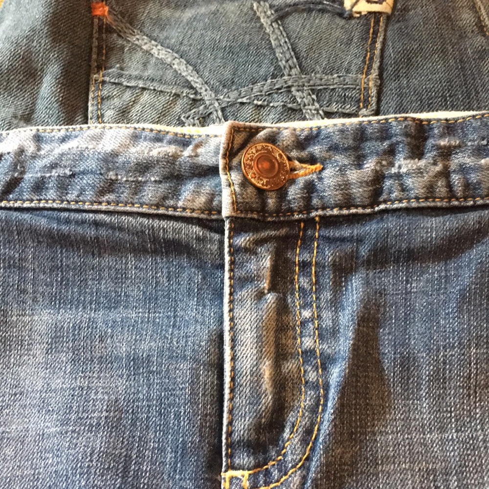 Banana Republic denim a line skirt